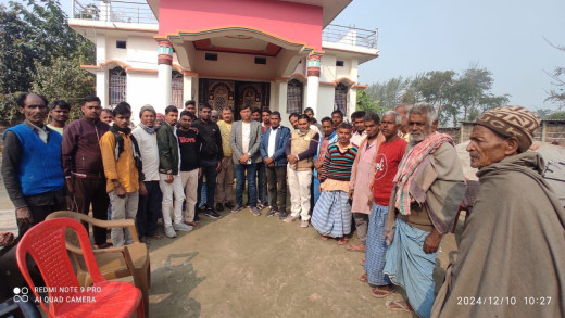 बड़हरवा महानंद पंचायत के दर्जनों लोग हुए जन सुराज में शामिल
